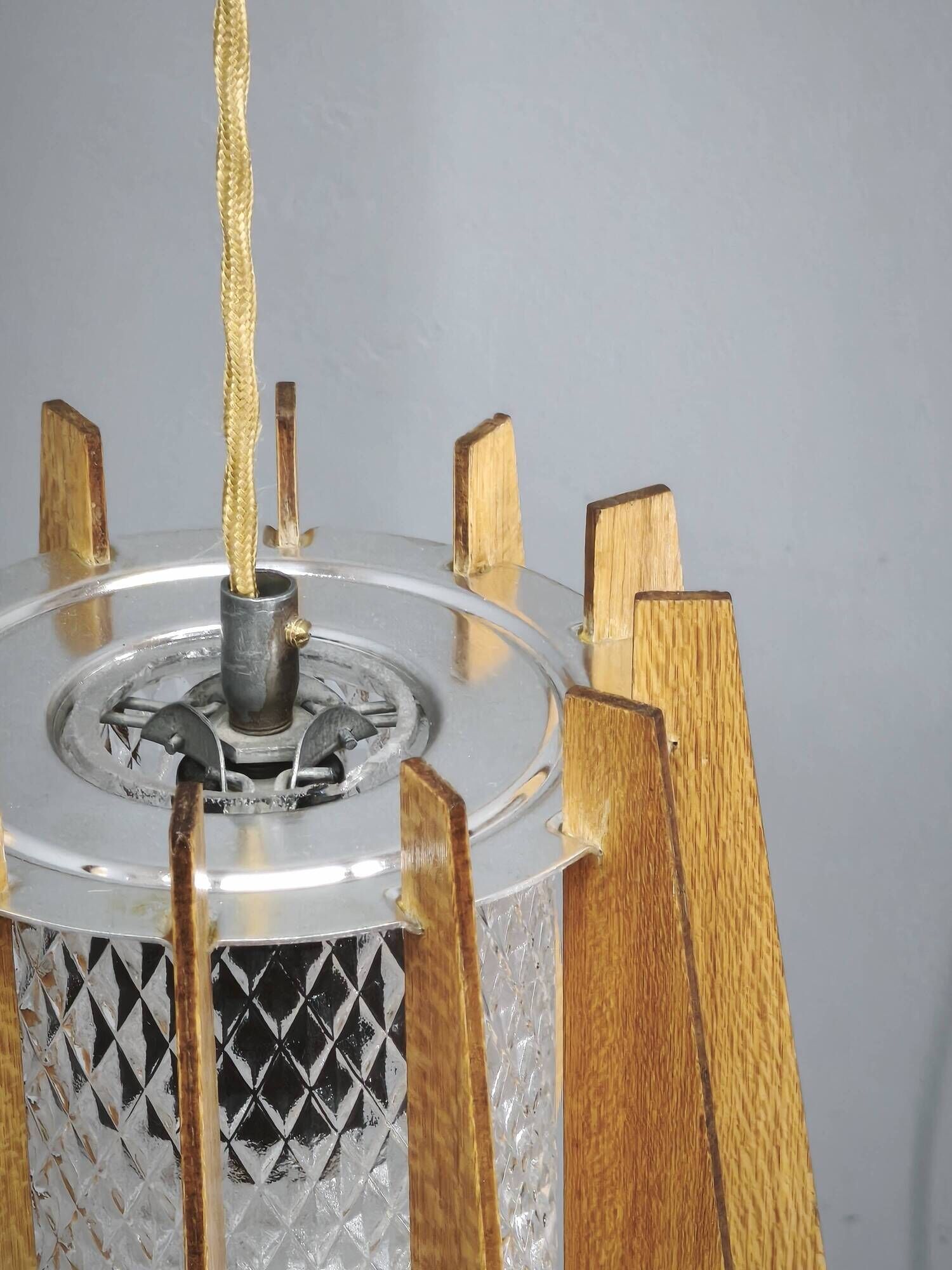Pair of Dřevo Humpolec Adjustable Swing Arm Wall Lamps, 1960s