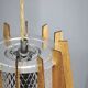 Pair of Dřevo Humpolec Adjustable Swing Arm Wall Lamps, 1960s