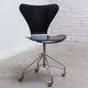 1st edition '3117' swivel desk chair by Arne Jacobsen for Fritz Hansen, 1955