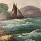 Marine oil on panel Louis Andrey