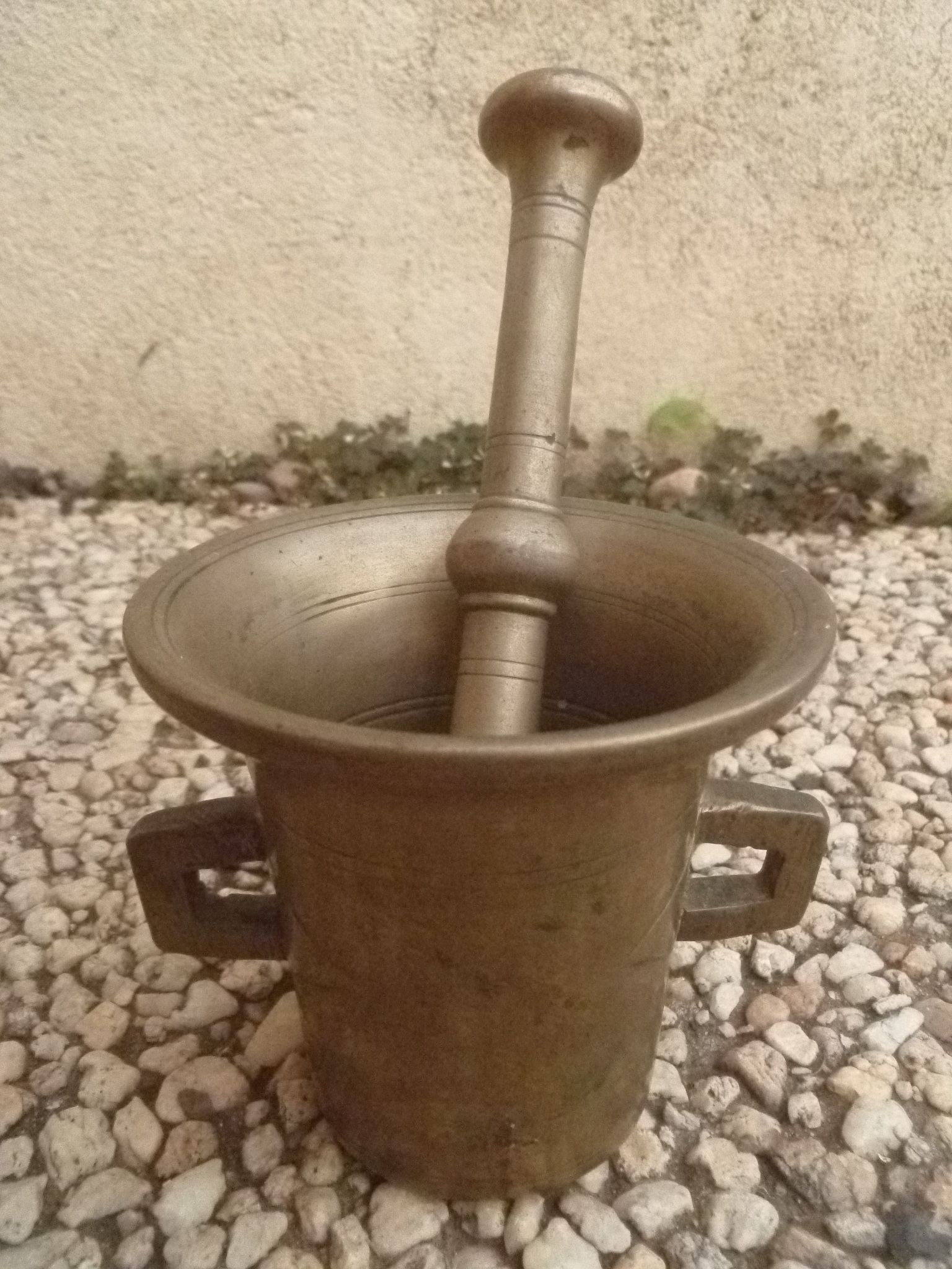 Mortier et pilon vintage