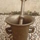 Vintage mortar and pestle