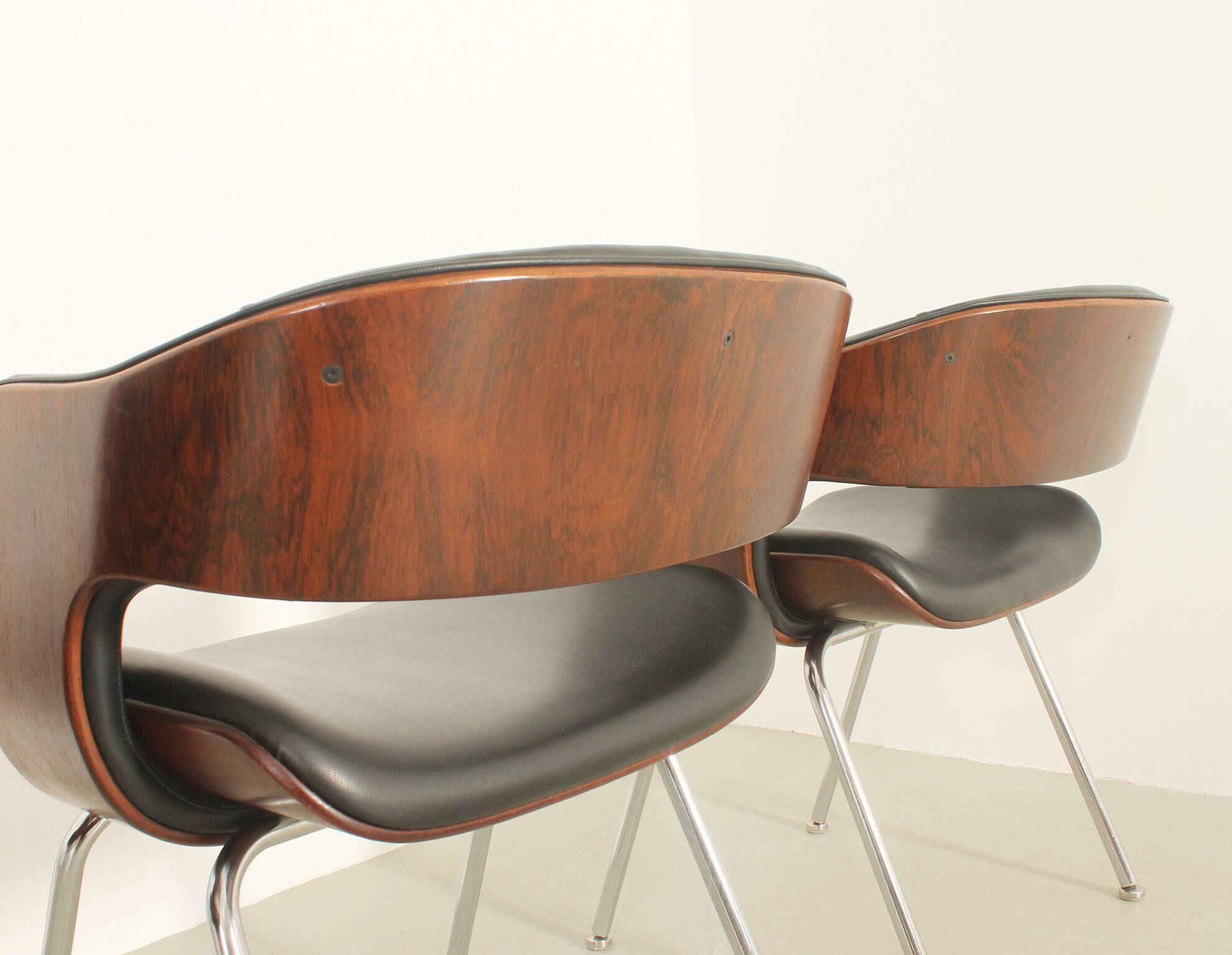 Set of six Oxford chairs by Martin Grierson for Arflex, 1963