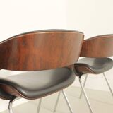 Set of six Oxford chairs by Martin Grierson for Arflex, 1963