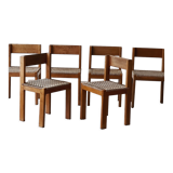 Set of 6 vintage chairs circa 60s