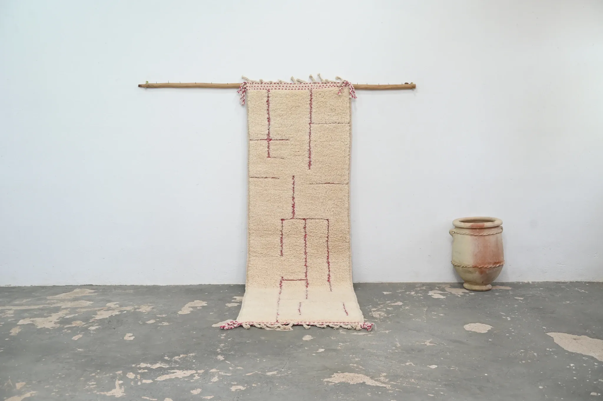 Beni Ouarain rug, 290 x 95 cm - R303