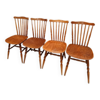 4 chaises style western Baumann