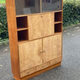 Scandinavian glass sideboard from the 60s