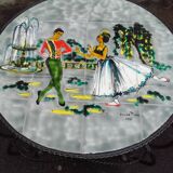 Coffee table in ceramic artist of Vallauris