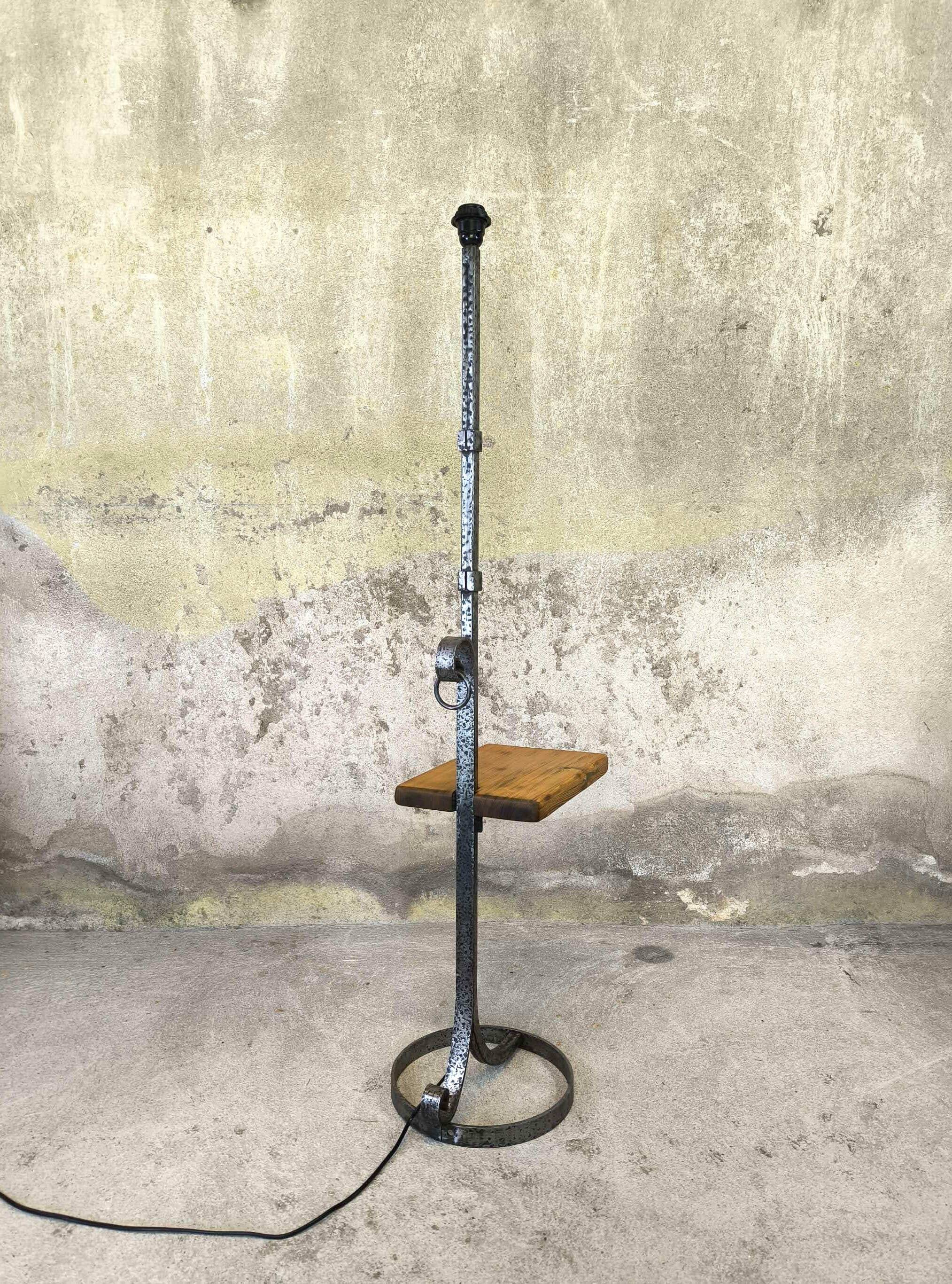 Jean Pierre Ryckaert Brutalist Vintage Floor Lamp