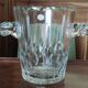 Old hand-cut crystal champagne bucket
