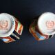 Paire de vases Satsuma vintage