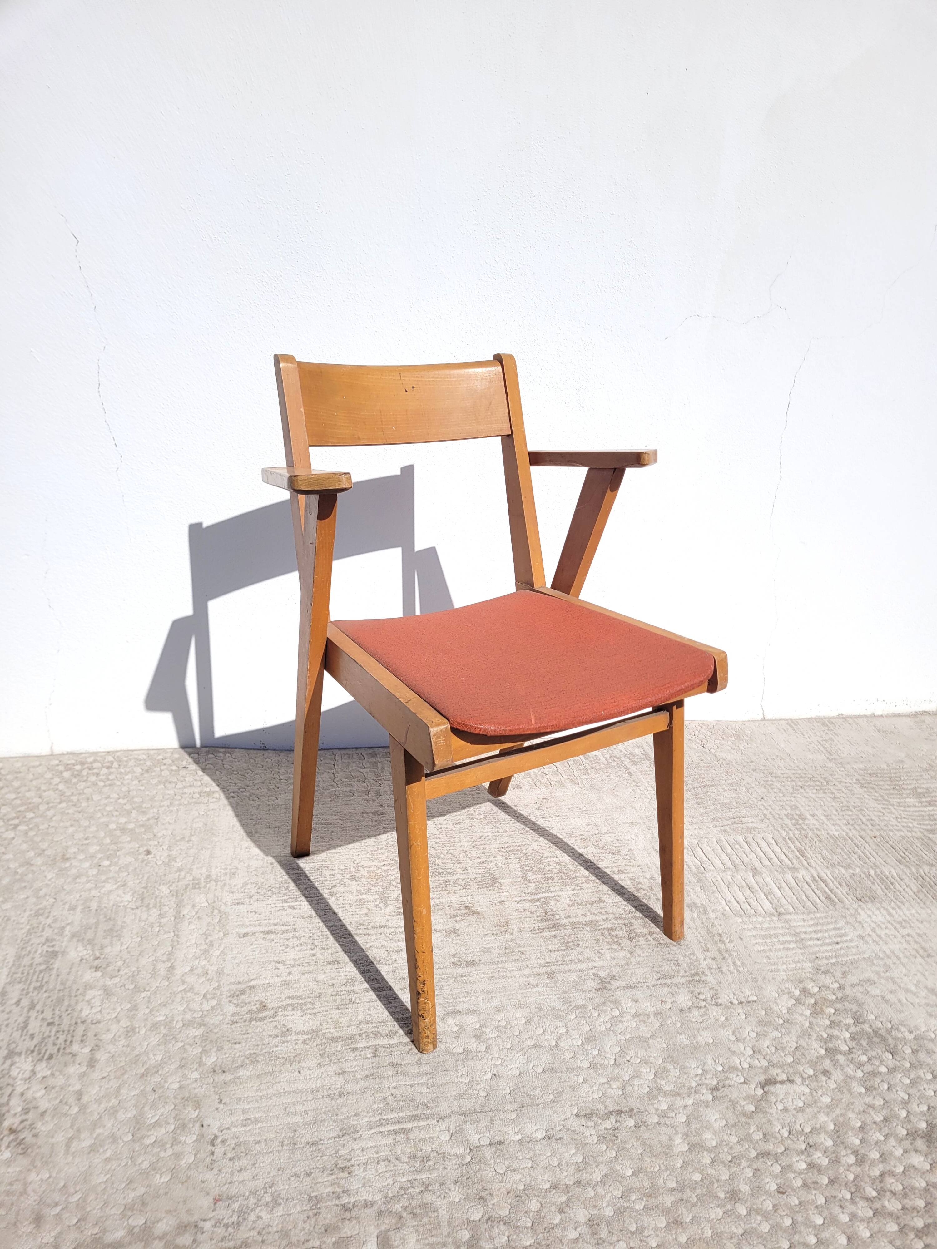 Fauteuil bridge années 60