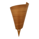 Pine slat wall lamp