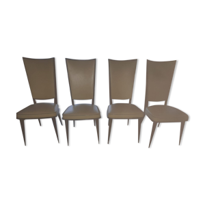 4 chaises a salle a manger vintage