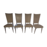4 chaises a salle a manger vintage