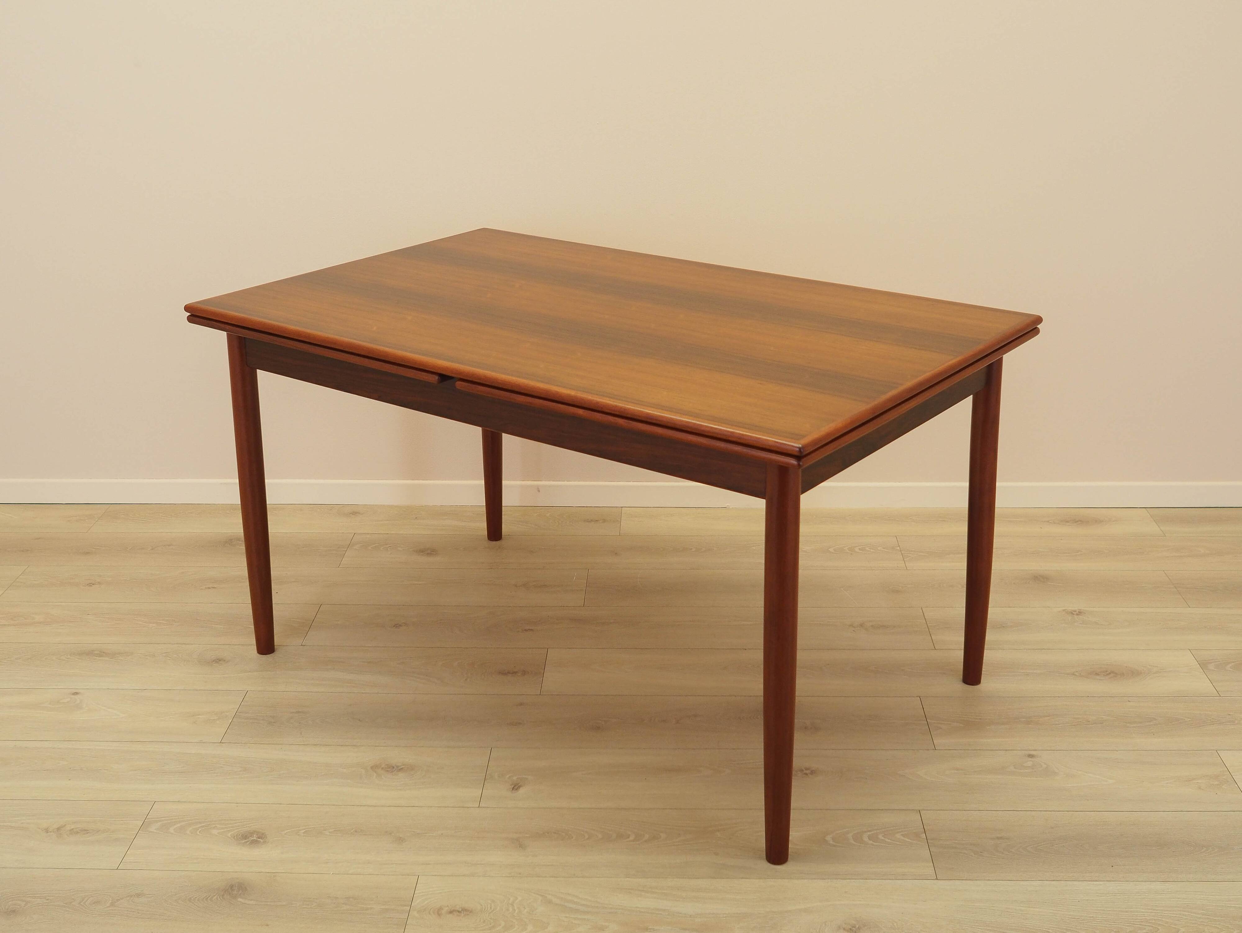 Rosewood table, Danish design, 1970s, made in Denmark
