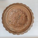 Coupe sur pied en bronze