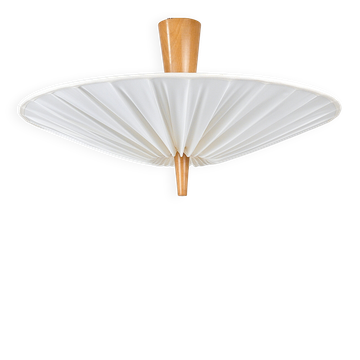 J.T. Kalmar Vienna „Dorn“ Midcentury Ceiling Lamp Flush Mount Uplight, 1950