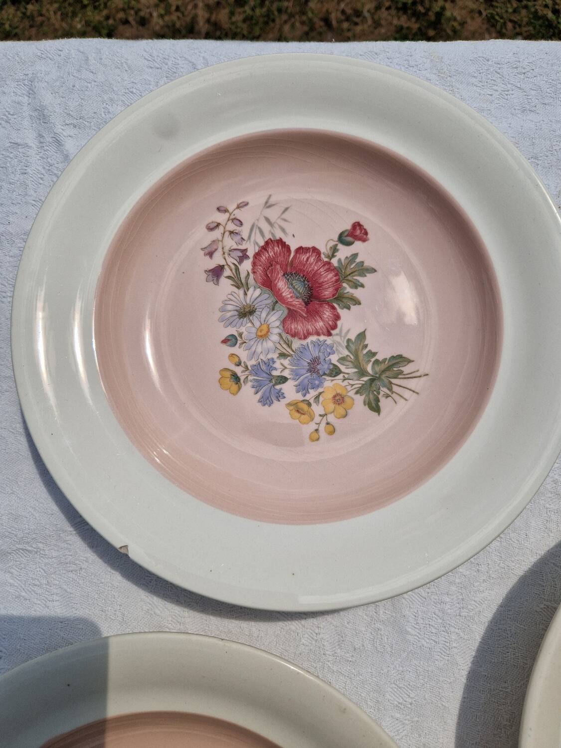10 Vintage Villeroy & Boch Soup Plates Model 1584