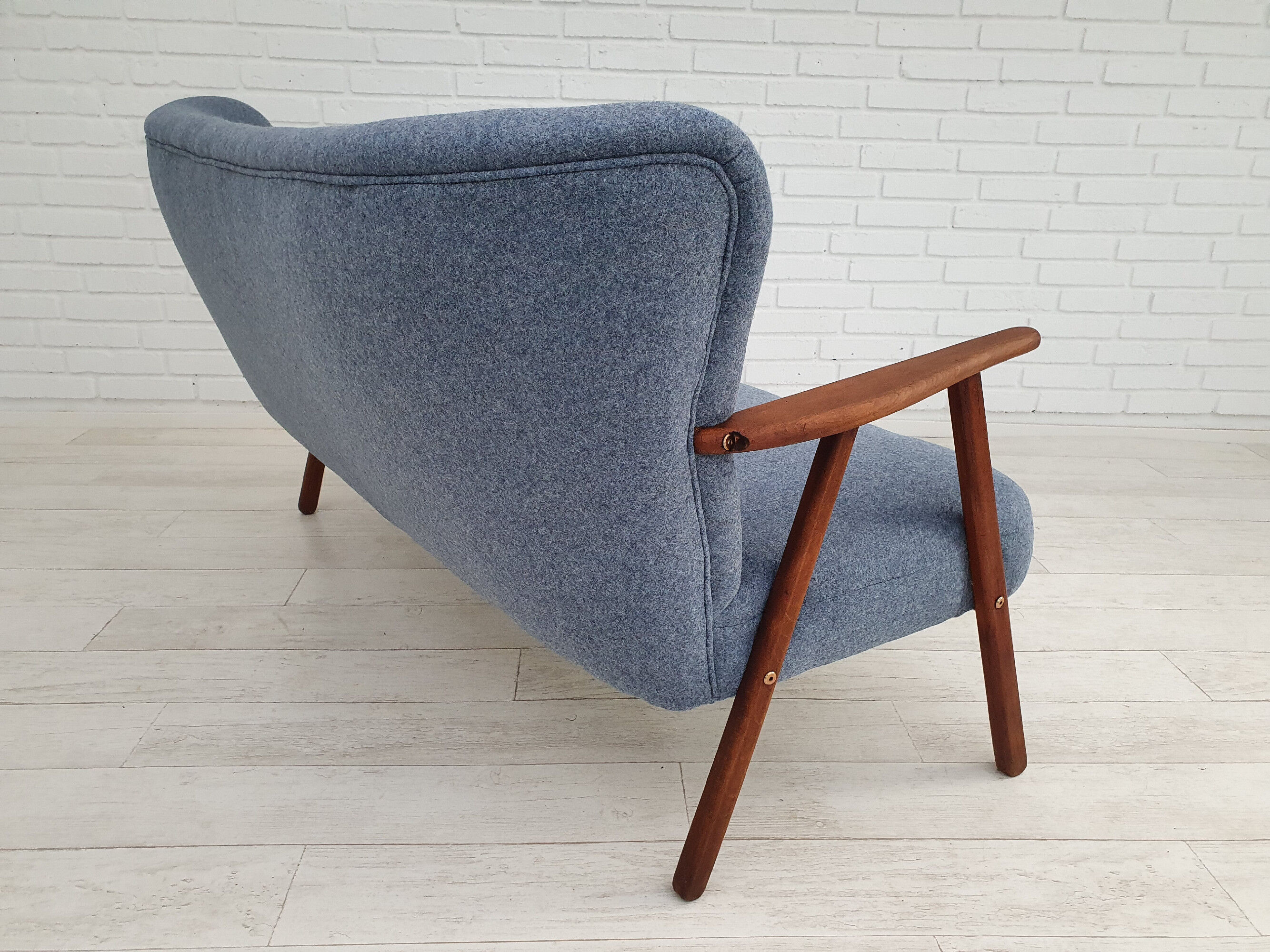 Danish sofa by Erhardsen & Andersen, completely renovated - reupholstered, 70s