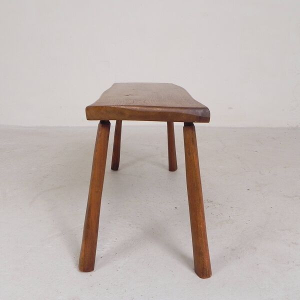 Table d'appoint vintage en tronc d'arbre, années 1960