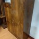Asymmetrical cabinet Art Deco walnut