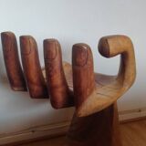 Chaise main en bois