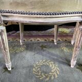 4 chaises médaillons louis xvi 19eme