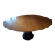 Extendable oval table by Arnold Merckx for Arco 90s