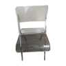 Folding chair in plexiglass smoked years 70