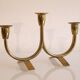 Vintage brass chandelier 1970