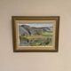 Oil on Canvas “Serene Landscape” by Martin Larson, Vintage & Framed
