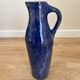 Grand vase bleu en argile