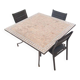 Table d'extérieure fer forgé