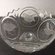 Fruit cup crystal Arques decorations birds