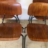 Lot de 4 chaises par Kho Liang Le