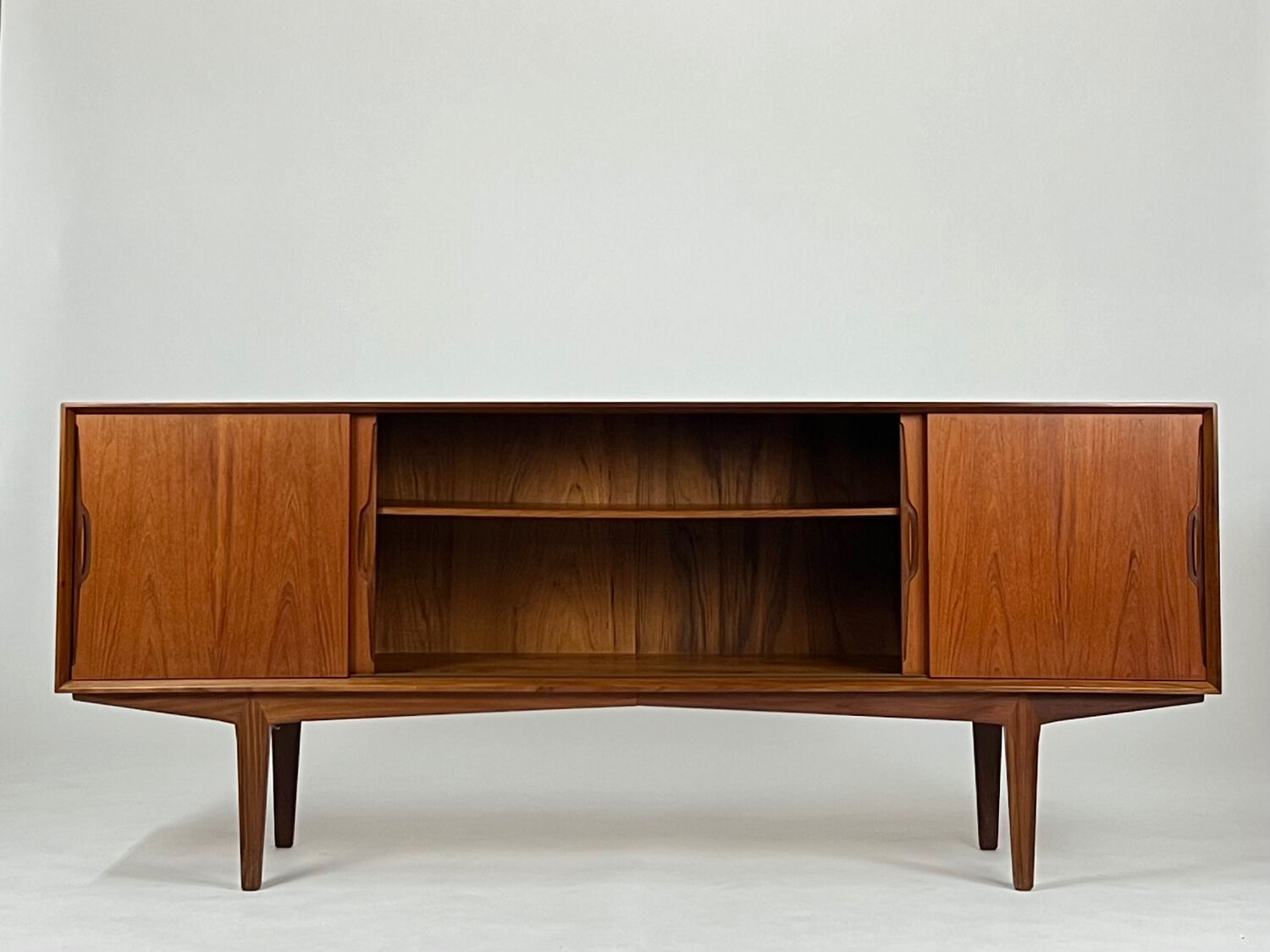 Knud Nielsen teak sideboard #42 vintage 60s mid-century Danish design