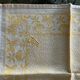 Lot de 6 serviettes à thé monogrammées en damassé