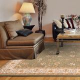 Tapis oriental vert 200x300 cm en laine