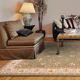 Tapis oriental vert 200x300 cm en laine