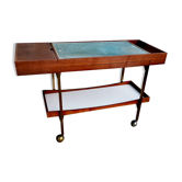 Rolling dessert bar server by Paul McCobb for Salton Hotray