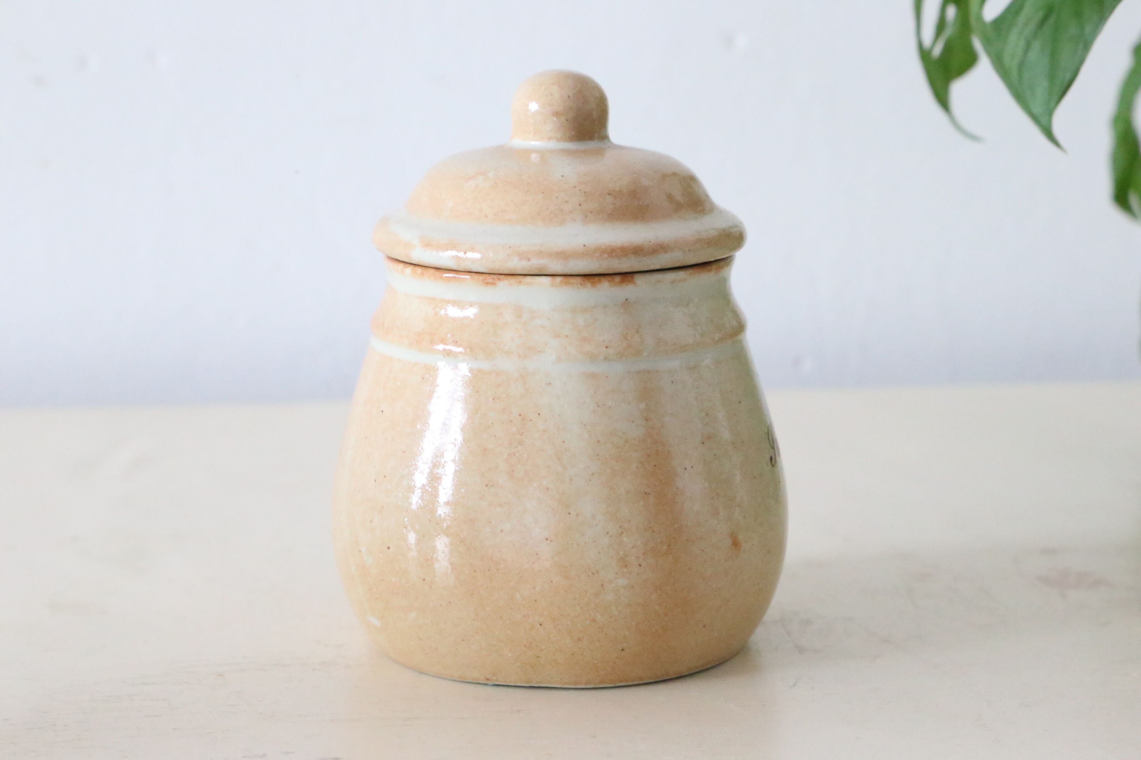 Sugar in sandstone, vintage, French manufacture