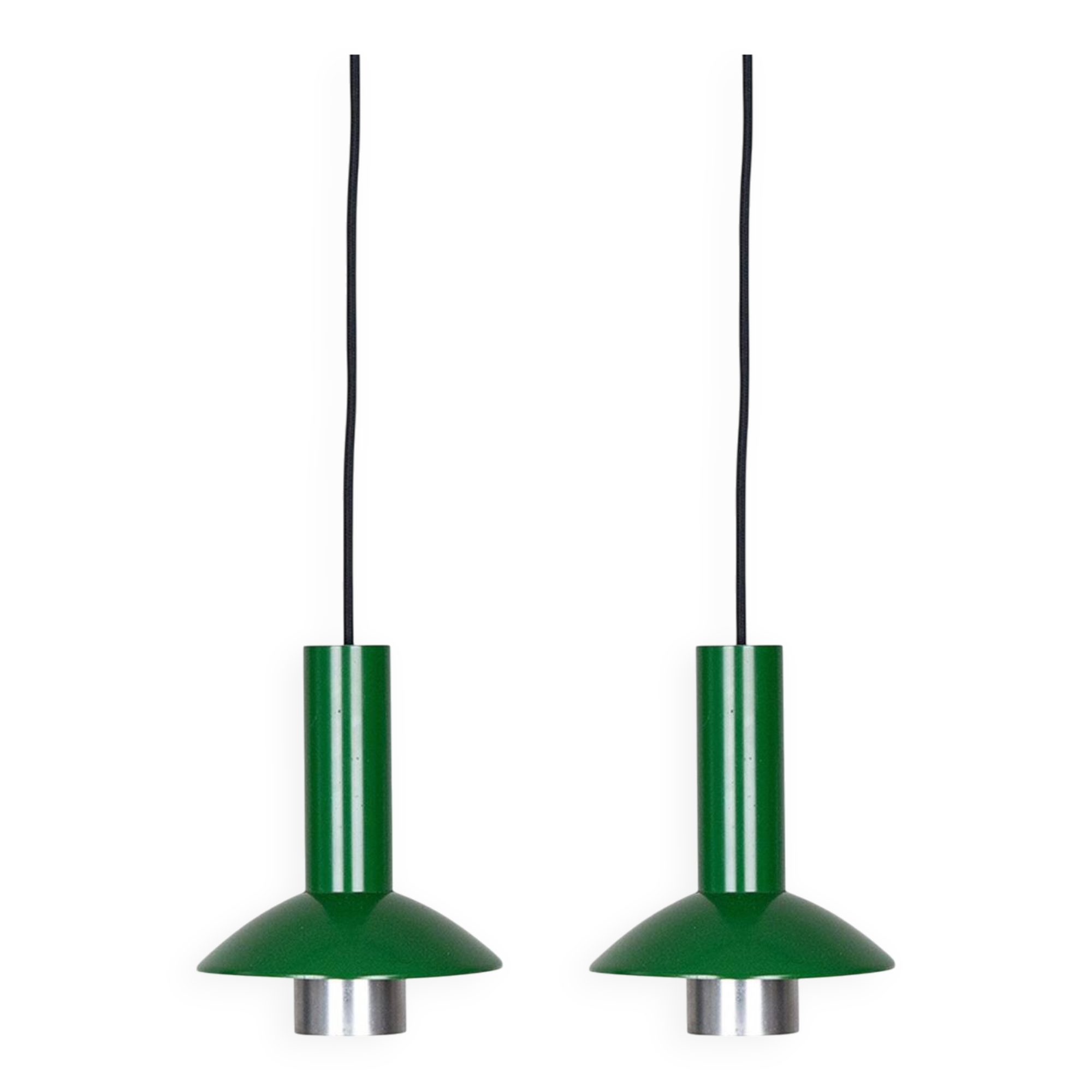 Pair of 2 Danish vintage lamps Louise by Louis Poulsen, 1970s