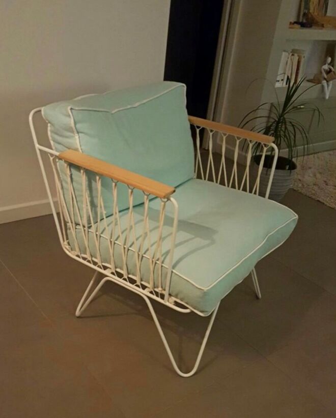 Fauteuil croisette honoré