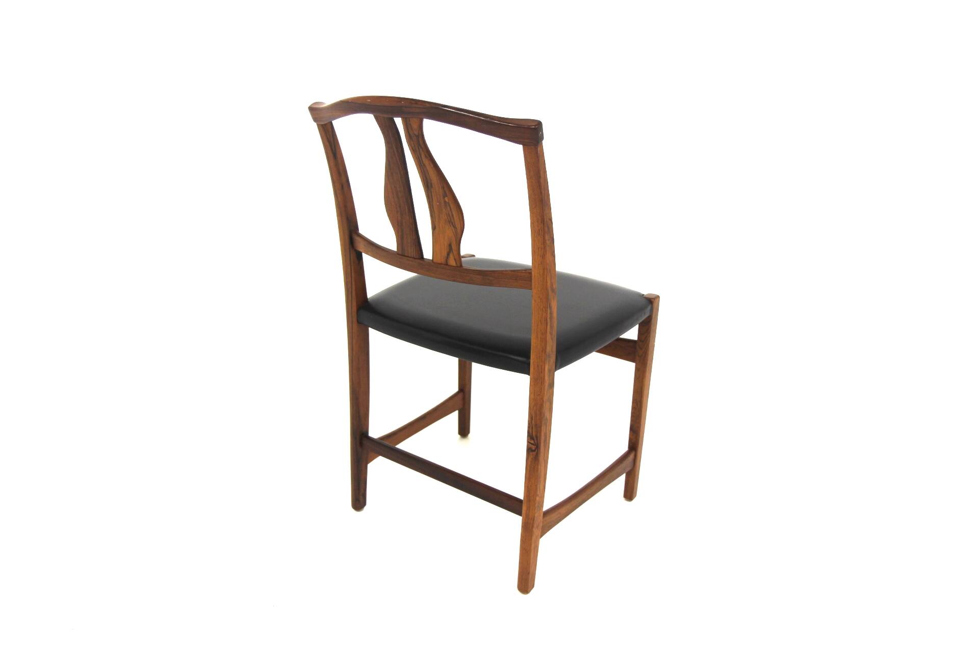 Set of 4 Scandinavian chairs "Vidars Chair" Vidar Malmsten, Sweden, 1970