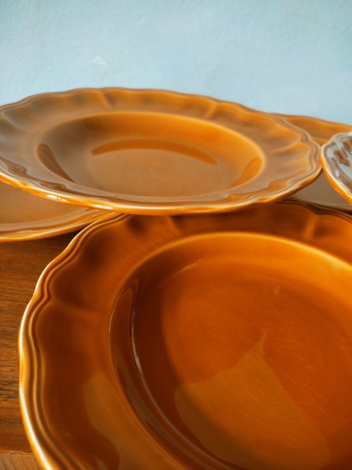 6 Provençal plates Lunéville