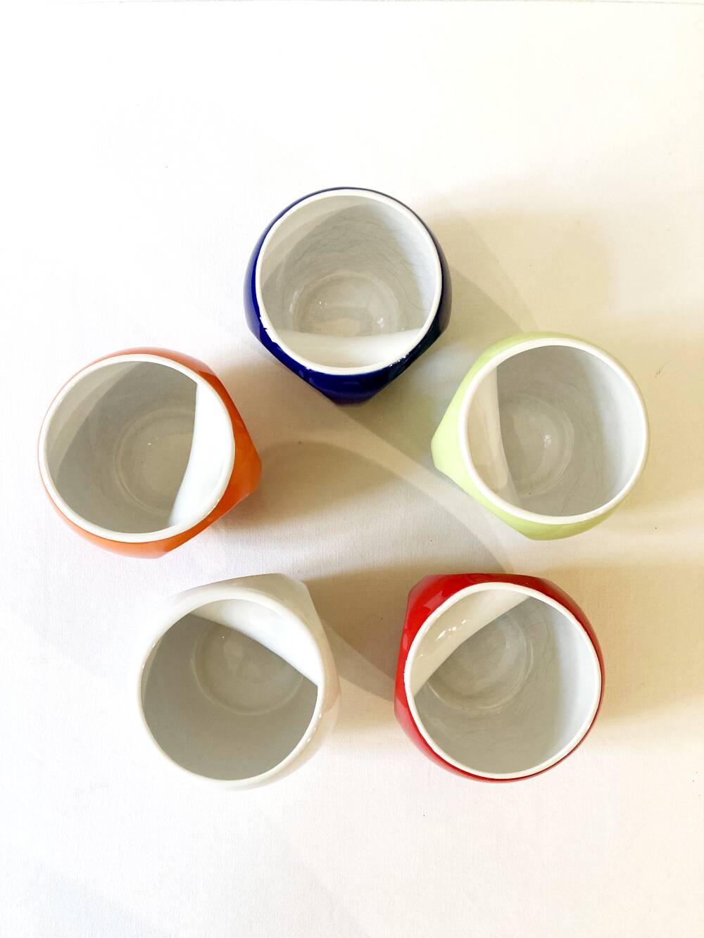 5 Pradel France Mugs