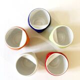 5 Pradel France Mugs