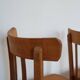 4 vintage bistro chairs